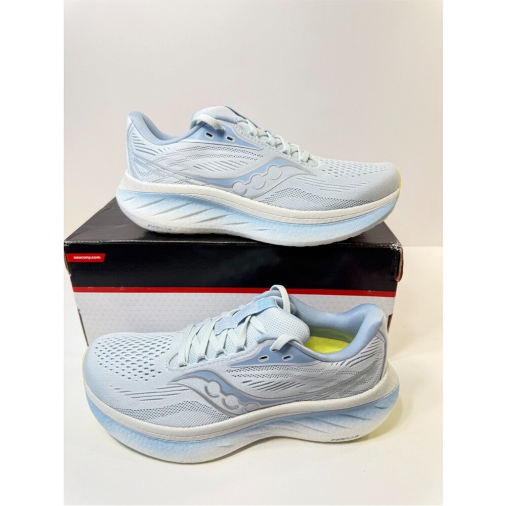 Saucony Sky Blue Athletic Shoes